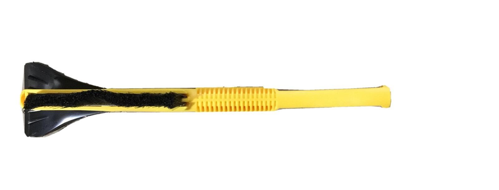 Hopkins SubZero 23" Ice Hammer Heavy Duty Snowbrush & Ice Scraper Yellow 16511