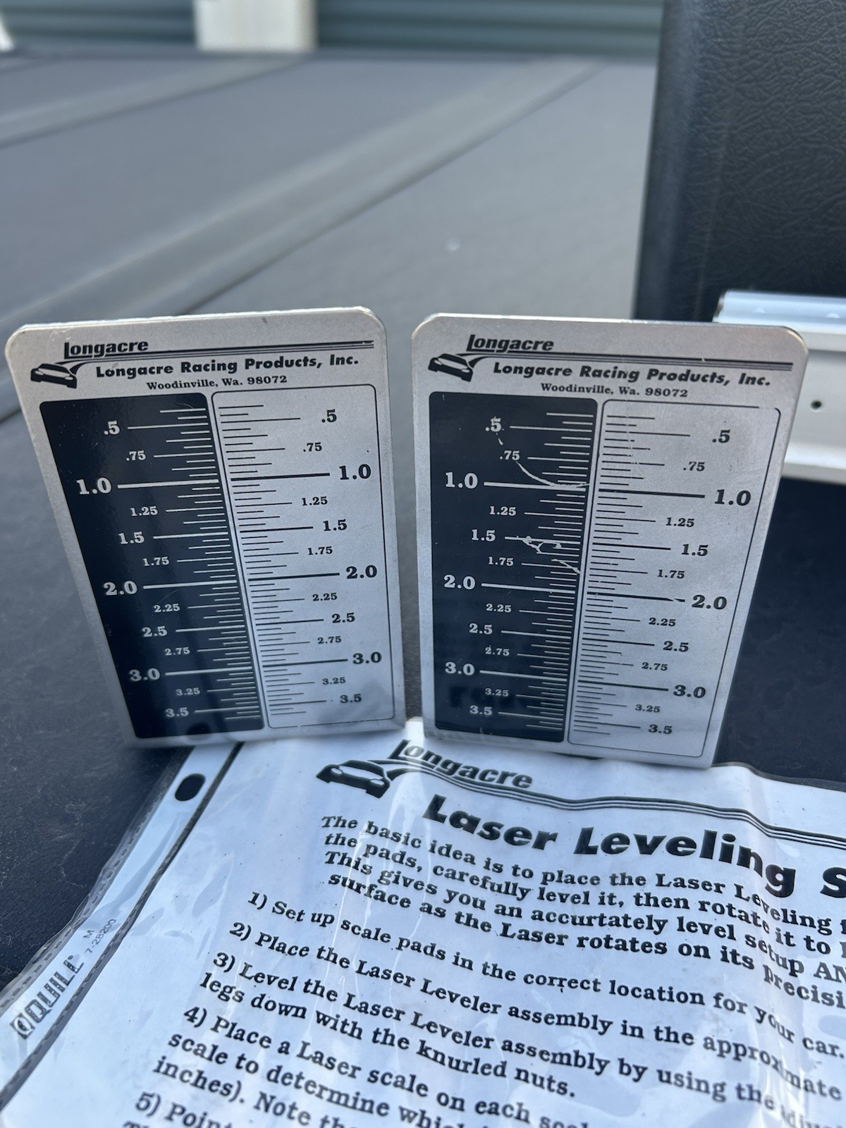 Longacre Racing - Laser Leveling System For Setting Up Scale Pads