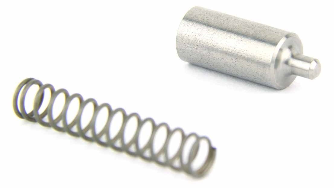 Buffer Detent Plunger & Retainer Spring Replacement Kit USA Made Stainless Steel
