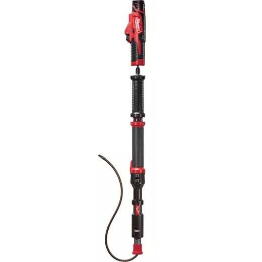 Milwaukee 2574-21 M12 Trap Snake 12-Volt Lithium-Ion Cordless 4 ft. Urinal Auger