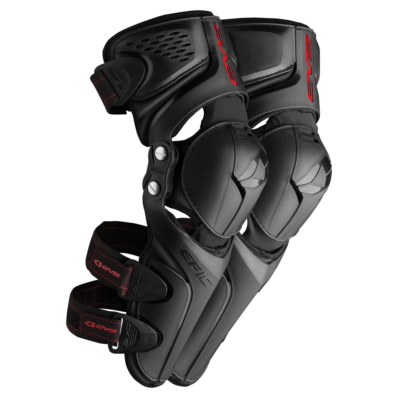 Evs Epic Knee Pad Ce Rated Black Lg/Xl Protective/Safety