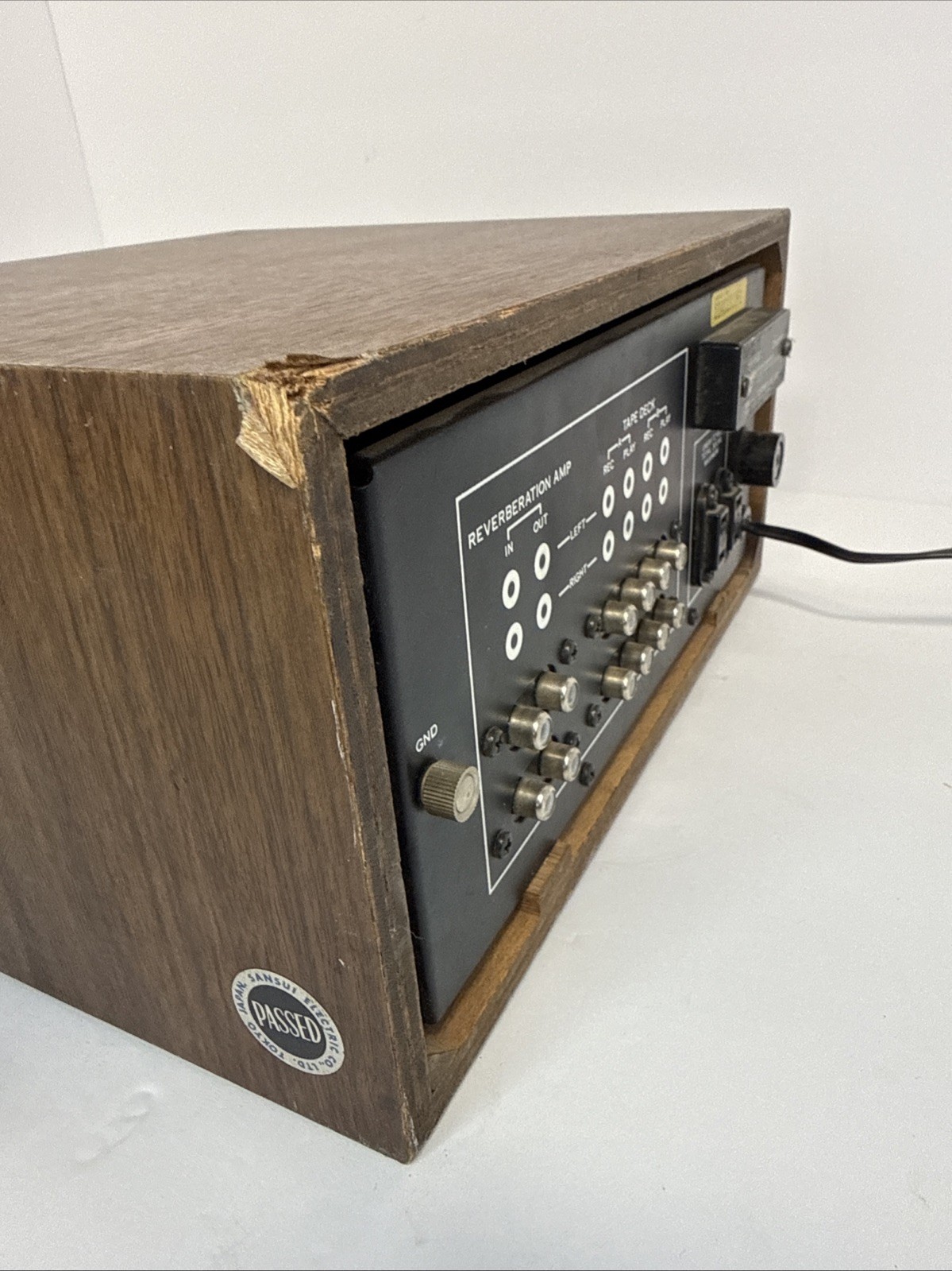 Vintage Sansui RA-500 Reverberation Amplifier Amp