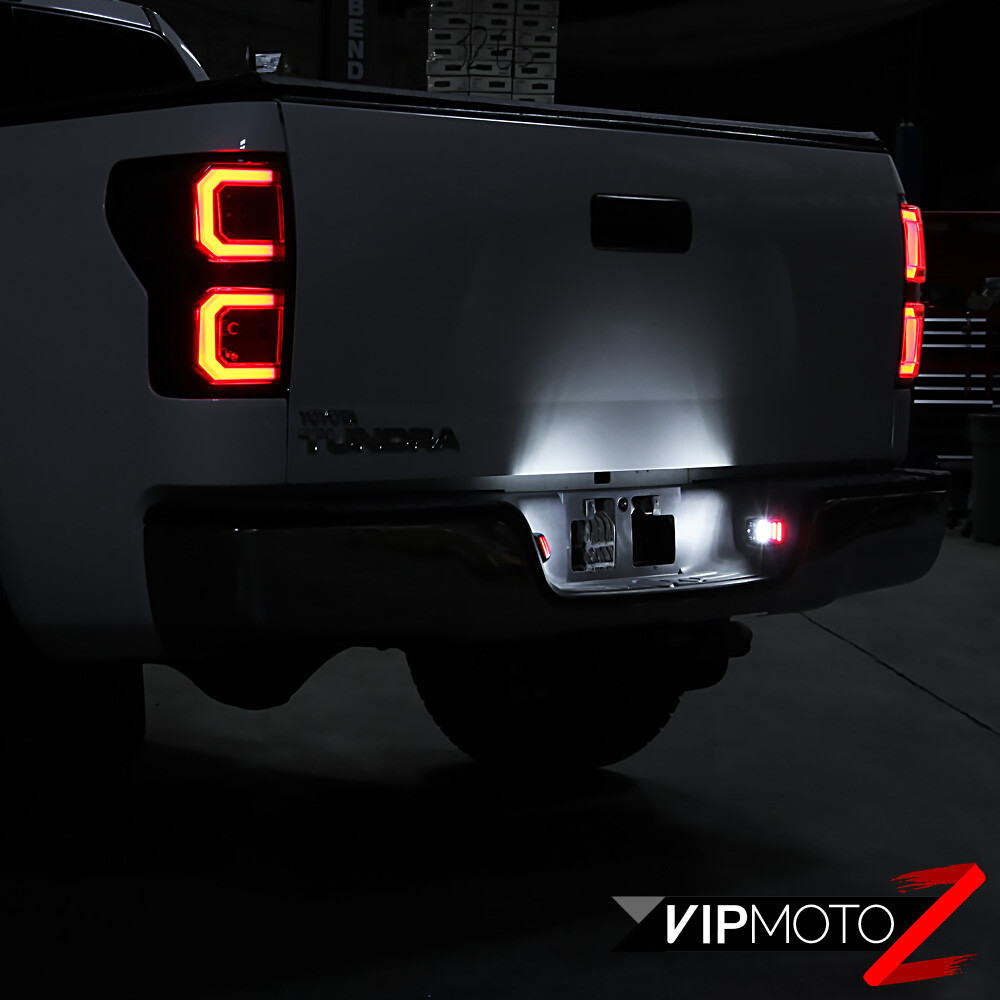 [EXCLUSIVE RED OLED TUBE] Full LED License Plate Light For 05-15 Tacoma/Tundra