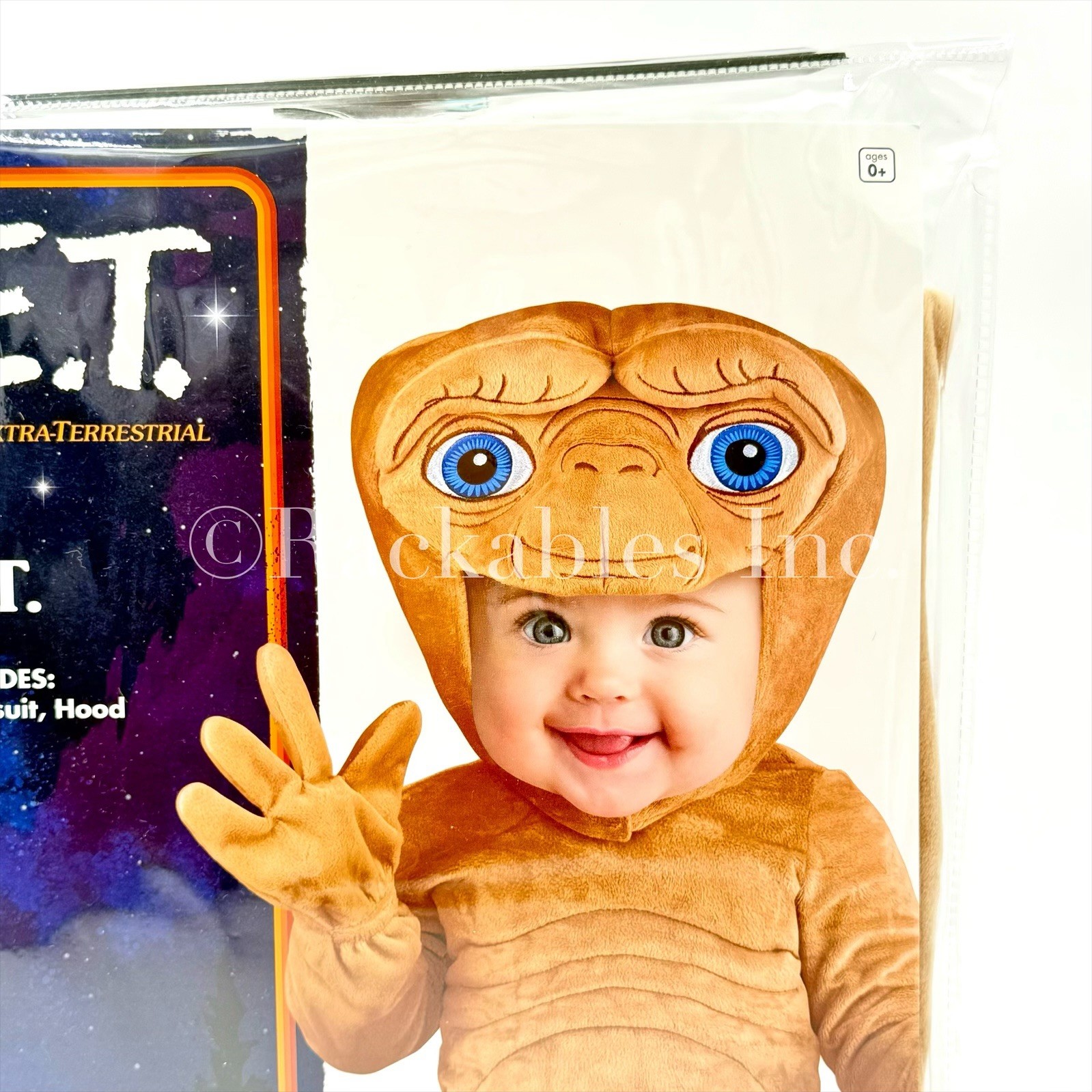 Spirit Halloween Baby E.T. Jumpsuit Costume E.T. The Extra-Terrestrial Size Vary