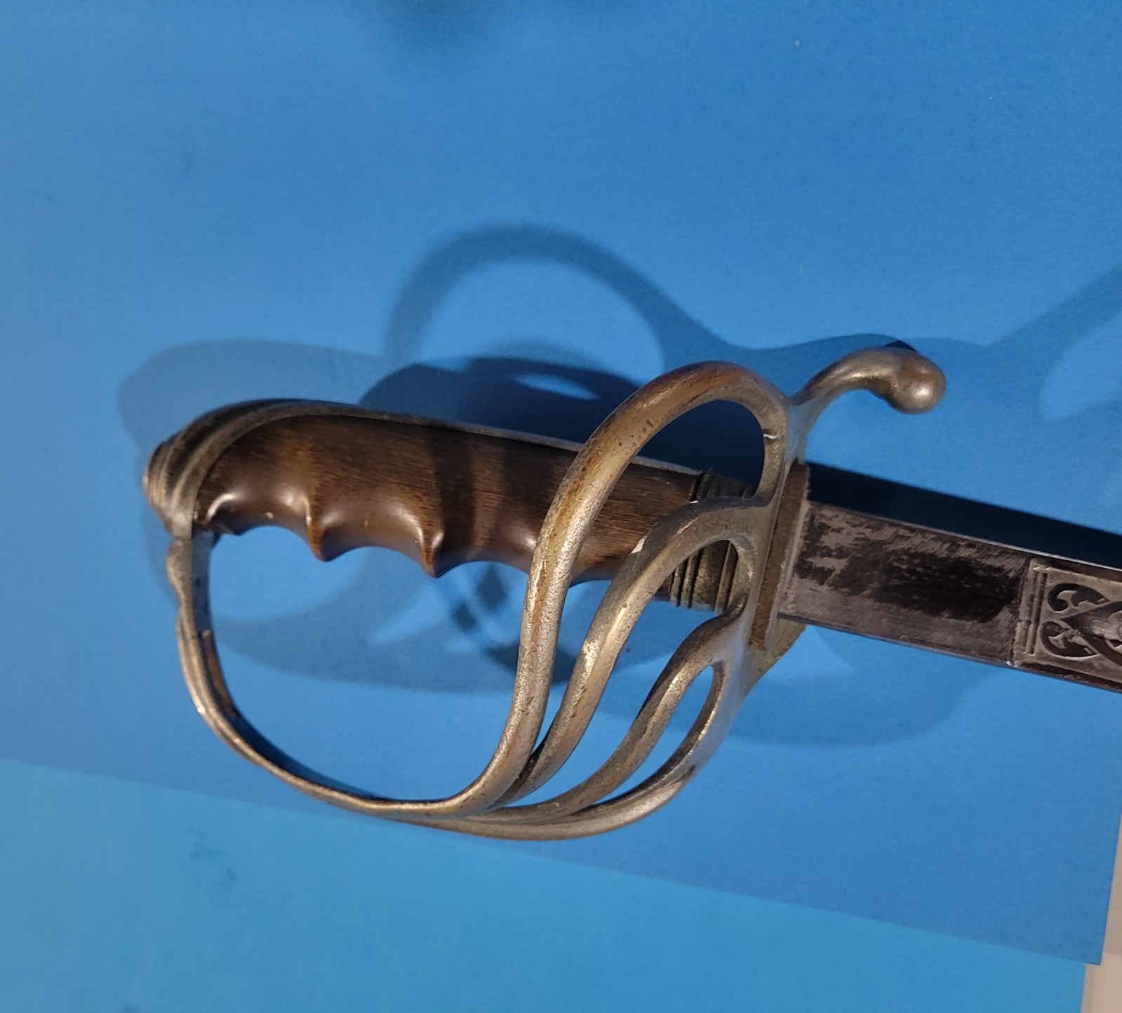 Model 1902 US Army Military Cavalry Sword Sabre Henry V Allien Wood Grip Etched