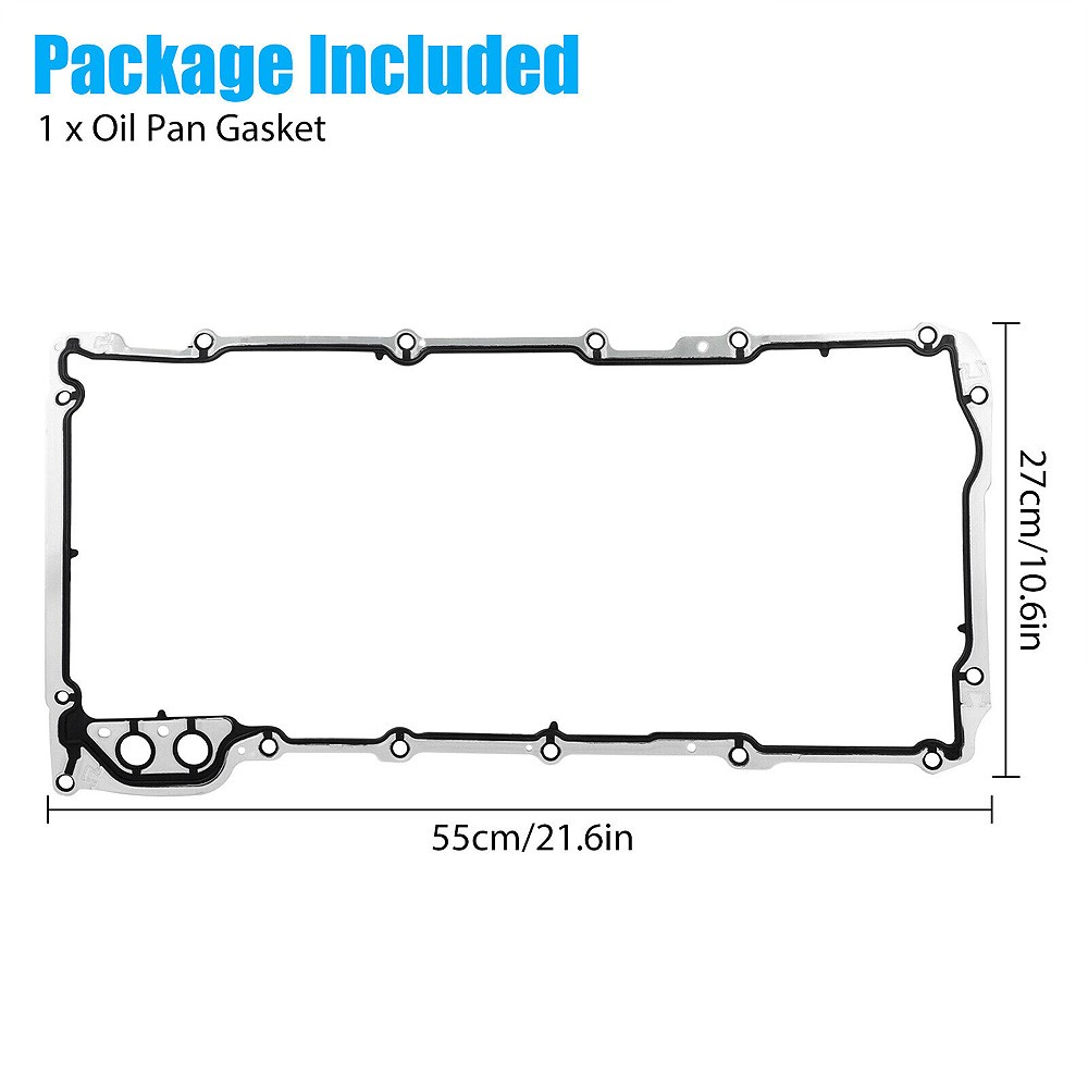 For Fel-Pro OS30693R Engine Oil Pan Gasket Kit For Chevrolet GMC 5.3L 6.0L 6.2L