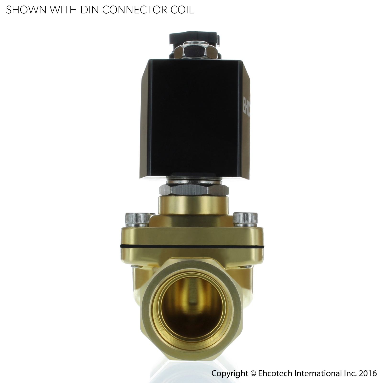 3/4" Brass Electric Solenoid Valve 12V 12 VDC Volt DC Water Air Gas VITON NC B21