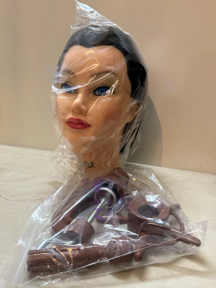 Celebrity Sam II Cosmetology Human Hair Manikin, Brown