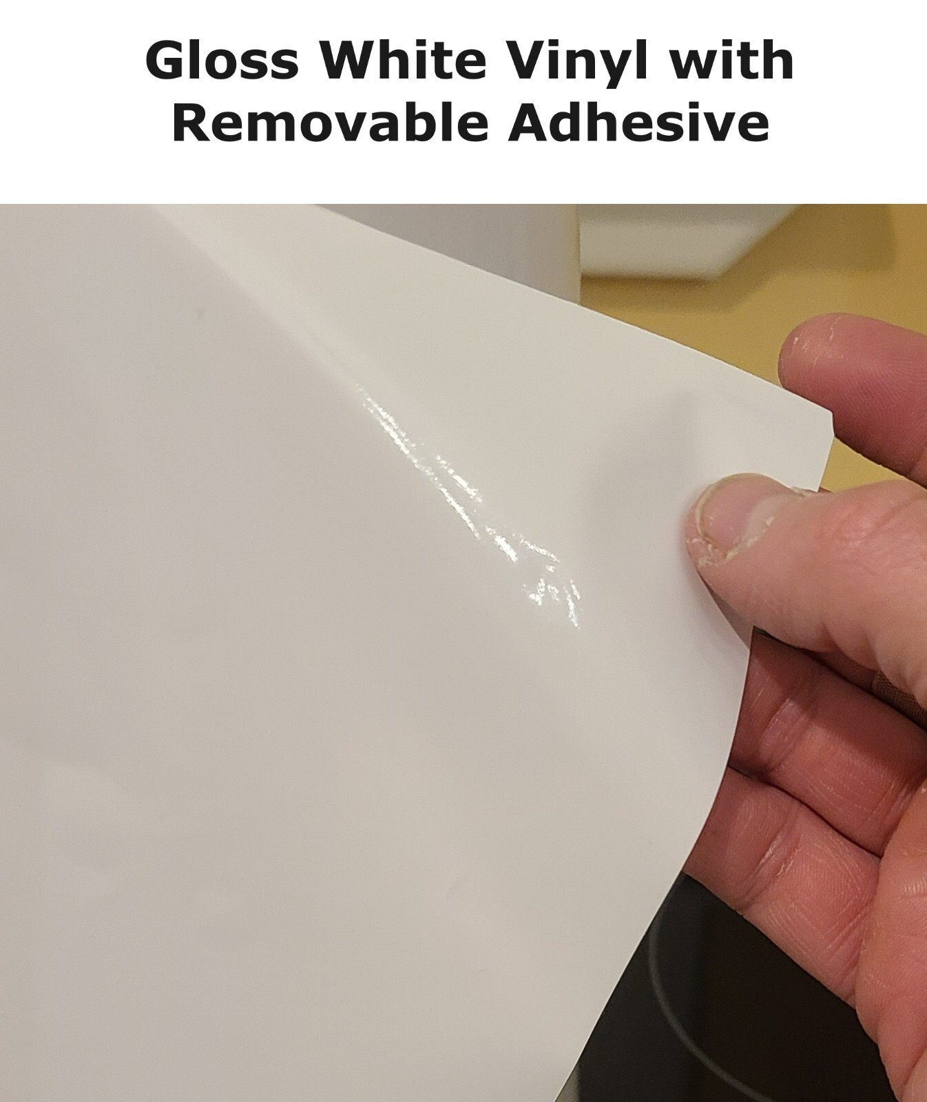 Wedding Dance Party Vinyl Floor Cover Gloss & Matte White & Black Decal Sticker