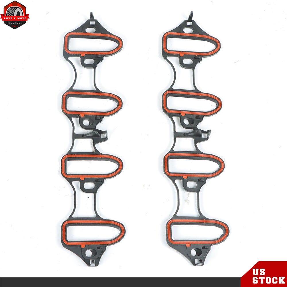 Intake Manifold Gasket Kit For GMC Yukon Chevrolet Silverado 1500 4.8L 5.3L 6.0L
