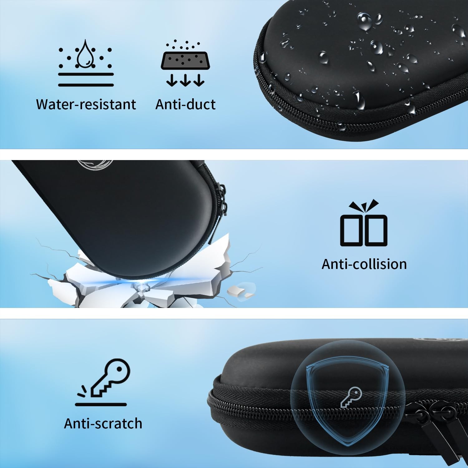 EVA Storage Protective Case Pouch Bag for Sony PSP 3000/2000/1000 Game Console