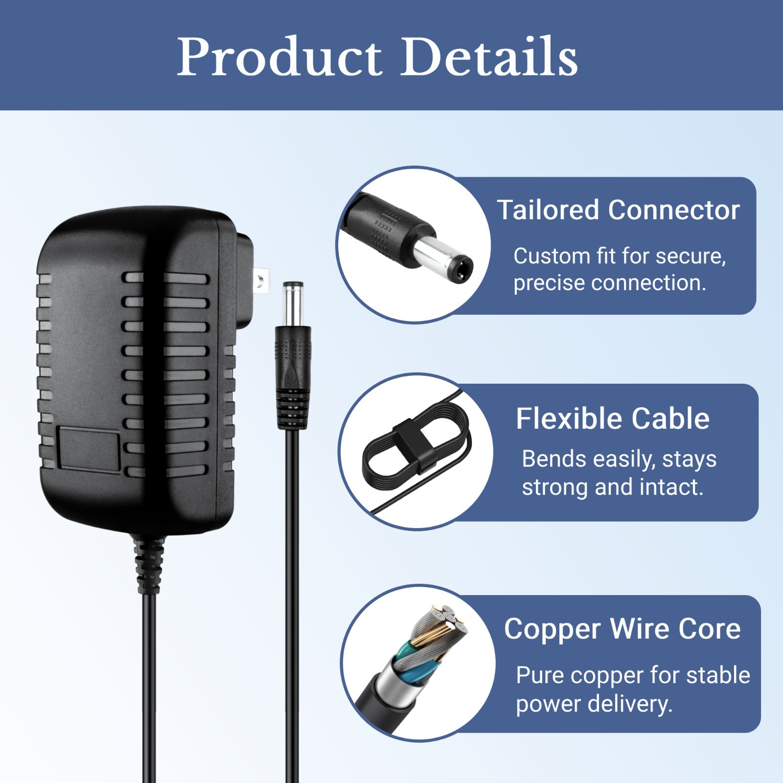 12V Charger Compatible With EverStart Maxx J7CCE/J7CE 800A Jump Starter