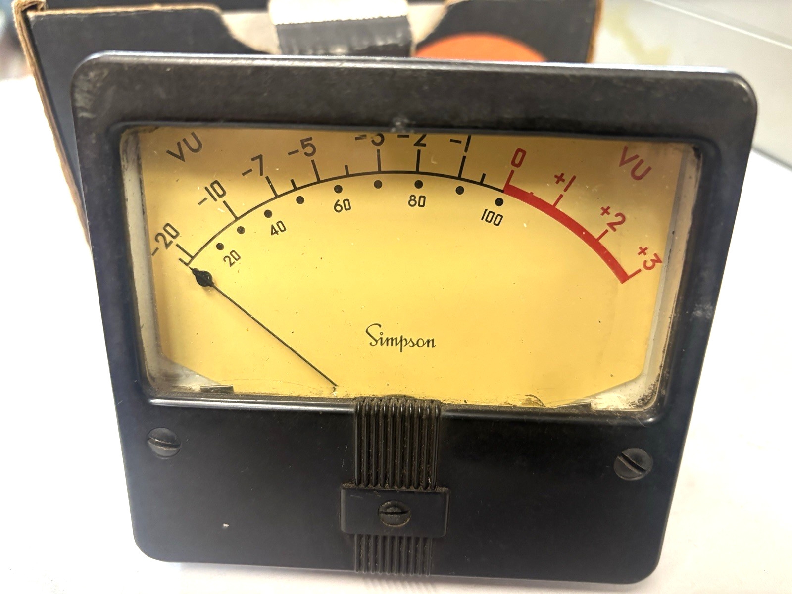vintage Simpson VU meter SK525-1080 - tested and Works !