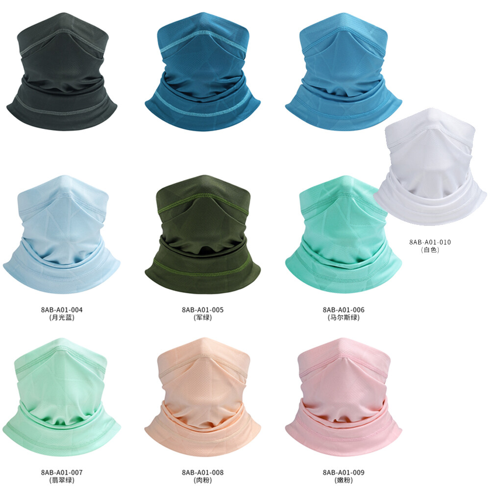 Summer UPF50 Neck Gaiter Face Mask Breathable Bandana Balaclava for Men Women US
