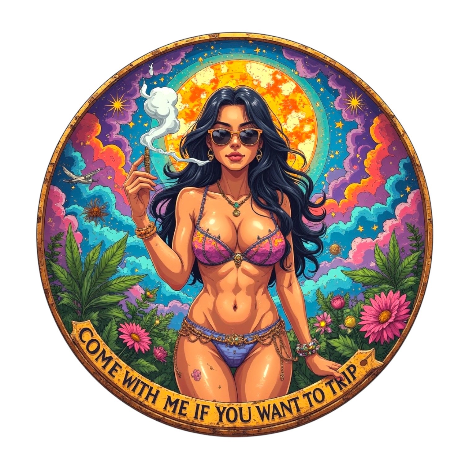 2025 Come With Me If You Want To Trip 1 oz Copper Medal mintage of 2500