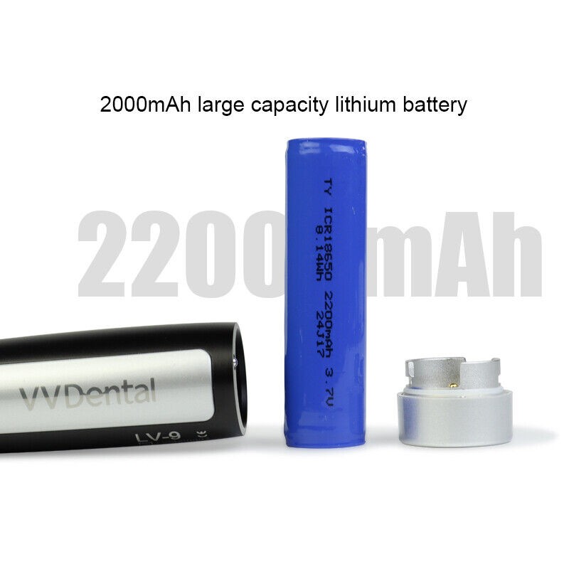 Wireless Dental LED Curing Light 1 Second Cure High Power Blue Lamp Curing Resin