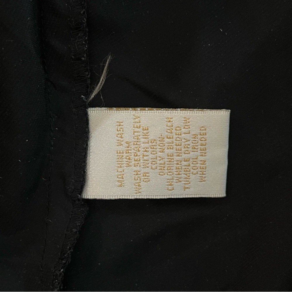 Whispers Lace Trim Slip Dress Black Lingerie Nightgown L/XL Feminine Romantic