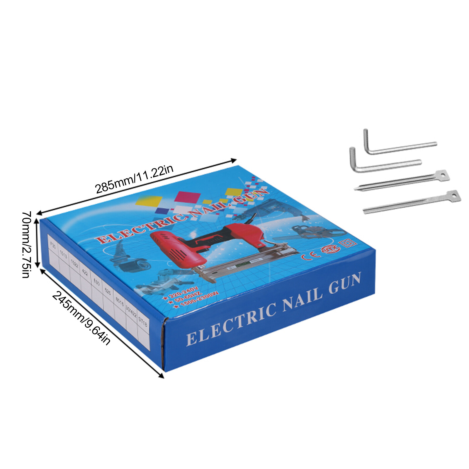 2600W Electric Nail Gun Portable Grip Electric Nail Gun For Framing Nails&Carpen