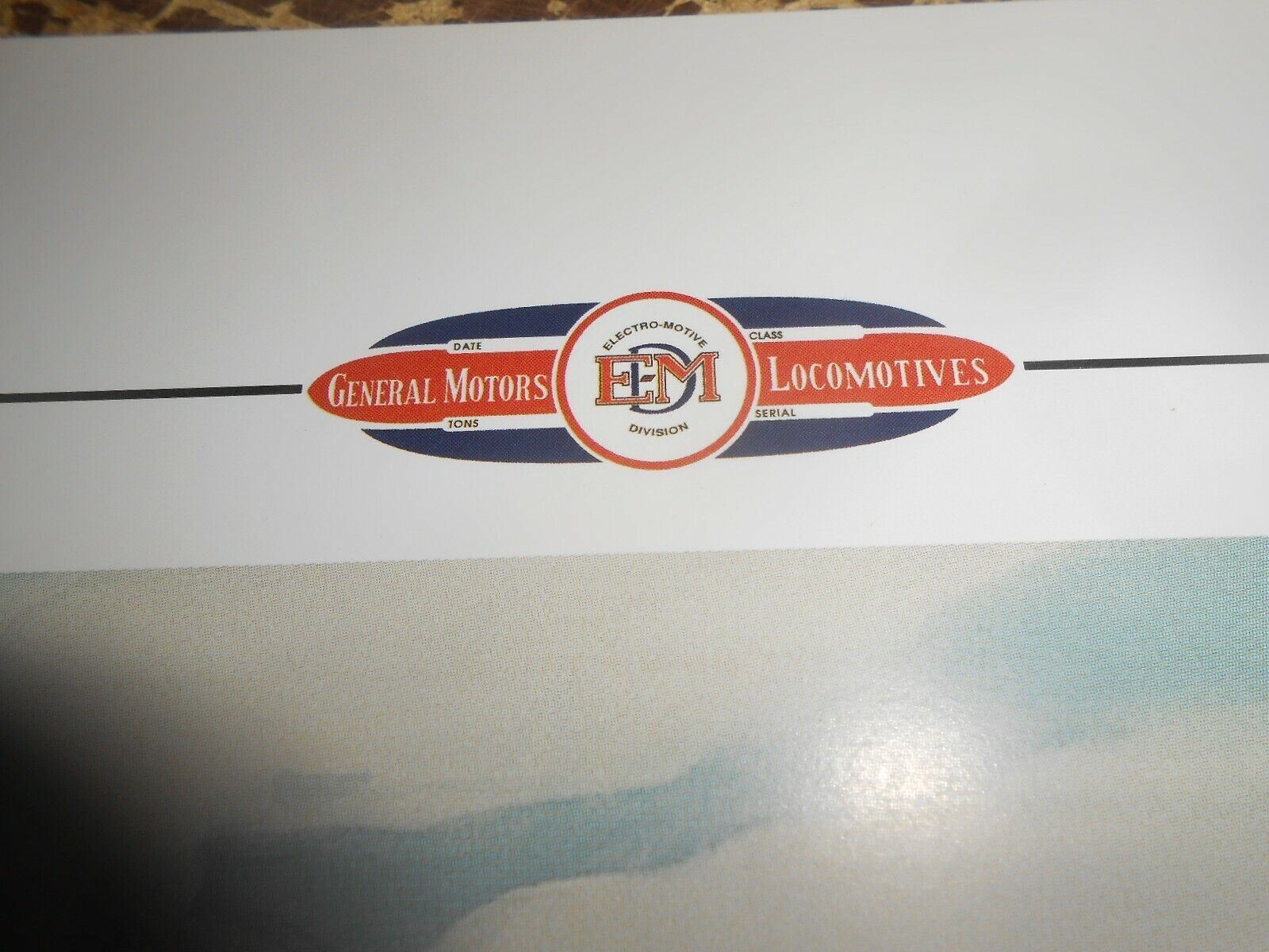 Emd Electro Motive Union Pacific F3 ABBA Freight Train Poster 24 X 17