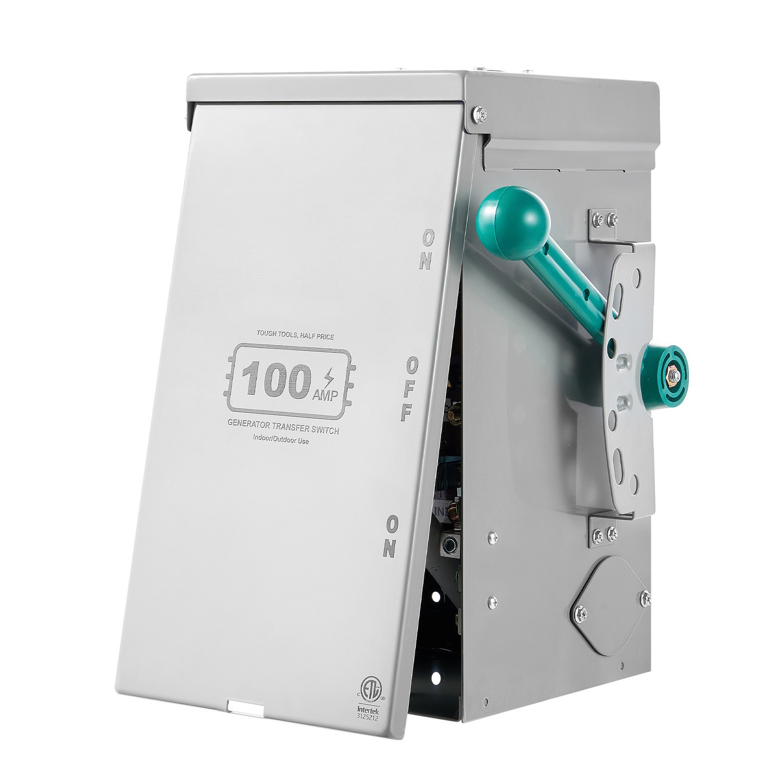 100A Generator Transfer Switch 24000W Manual Transfer Switch 120/240V