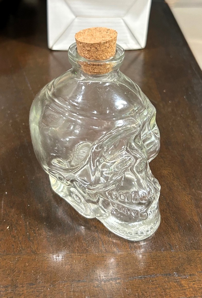 Fairly Odd Novelties FON-10021 Crystal Skull Decanter 125ml NEW!