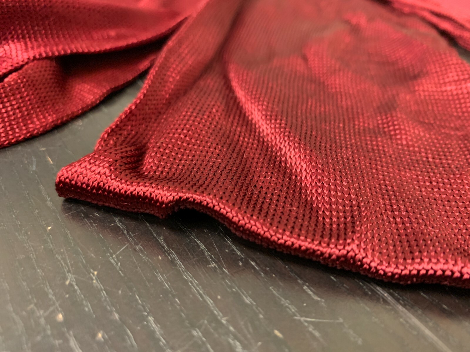 Civil War WINE / MAROON Colored Staff Officer SILK Sash - 90" long - NEW