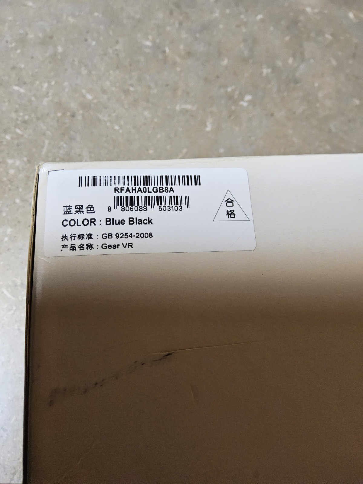 Samsung Gear VR Headset - Blue Black SM R323 - Galaxy S7/S7 Edge/ Note 5/ S6