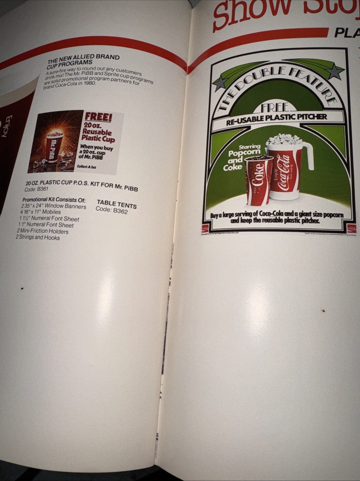 1982 Coca Cola Fountain Sales Advertising Manual