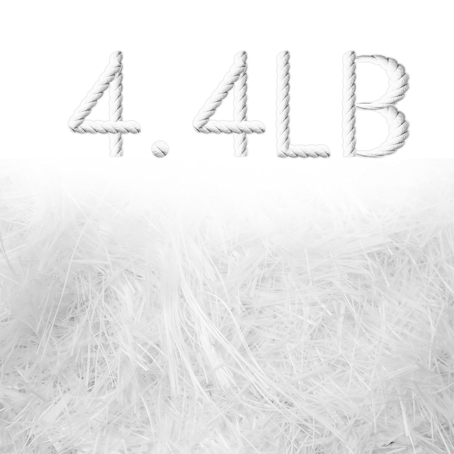 2 Pack Fiberglass for Concrete Cement Fiber Additive, Mortar Anti white