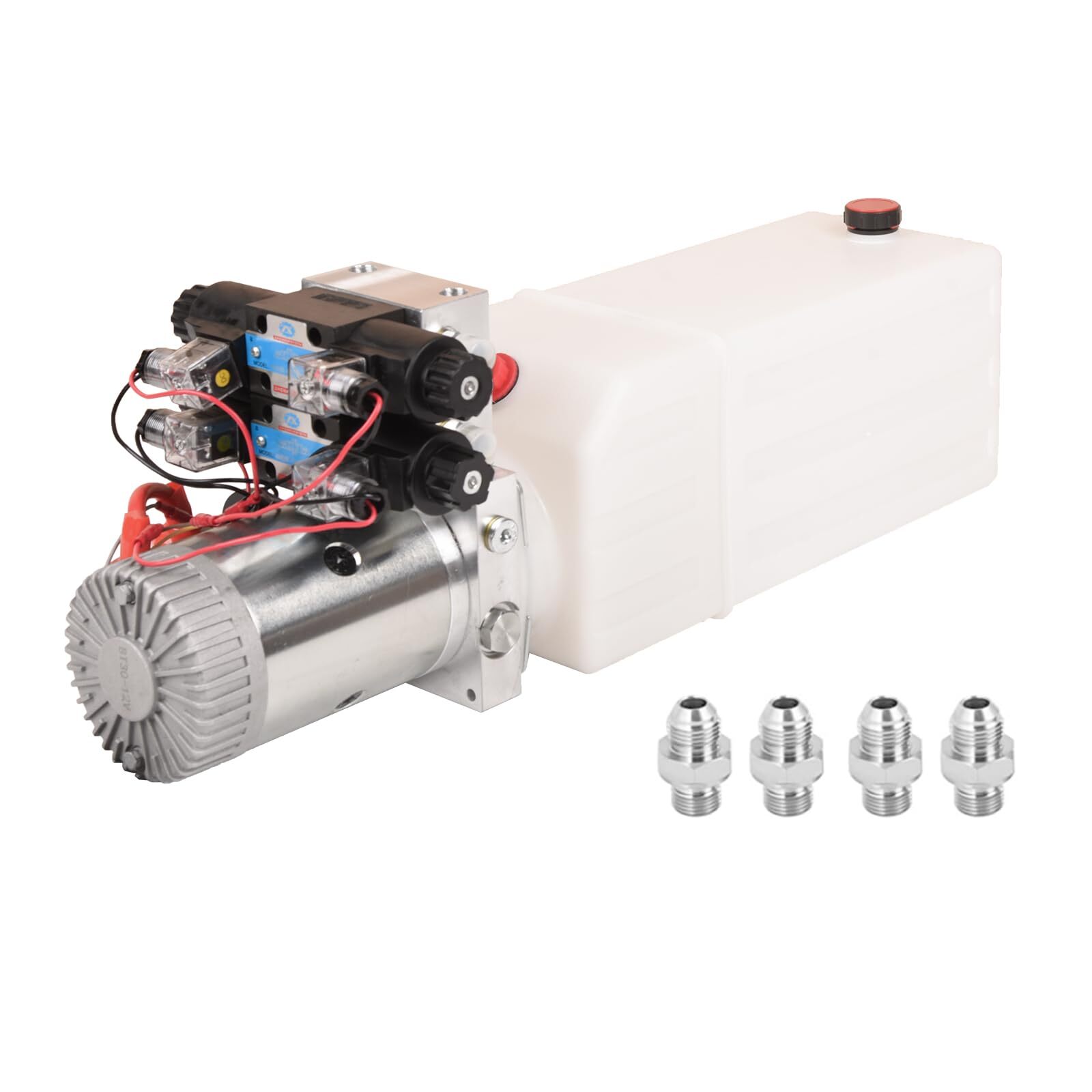 8 Quart Hydraulic Pump 12V DC Hydraulic Power Unit Double Acting Hydraulic Pump