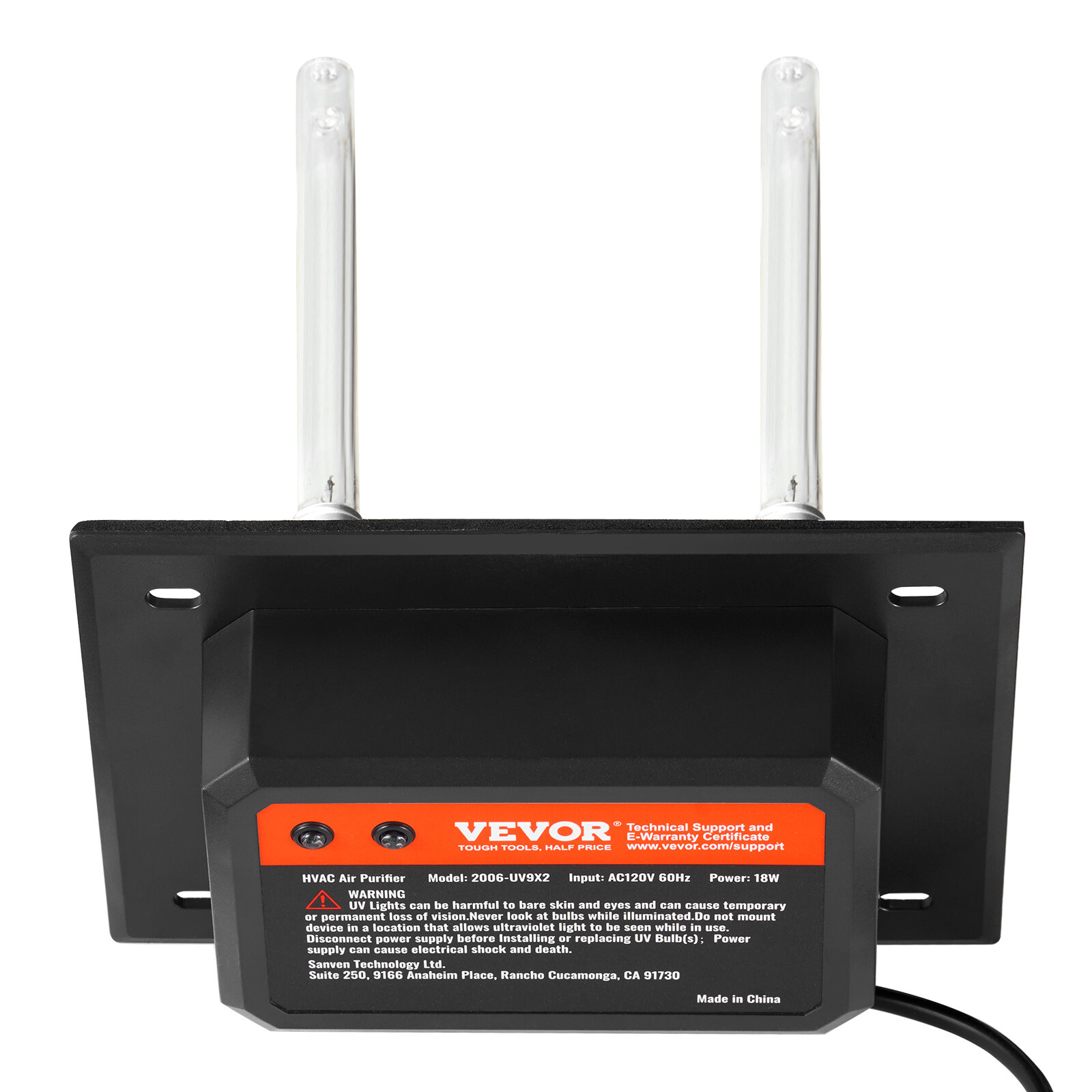 HVAC Air Purifier Whole House 18W 7inch UV Light in Duct for Ac Systems