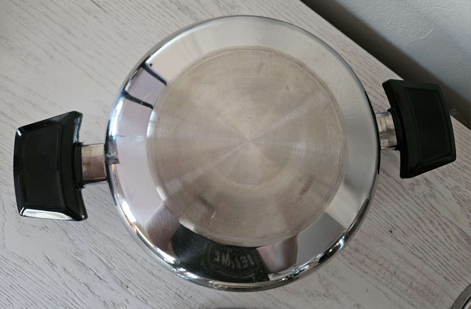 Kitchen Craft Stainless Steel Cookware West Bend Saucepan Pot w/ Steamer & Lid