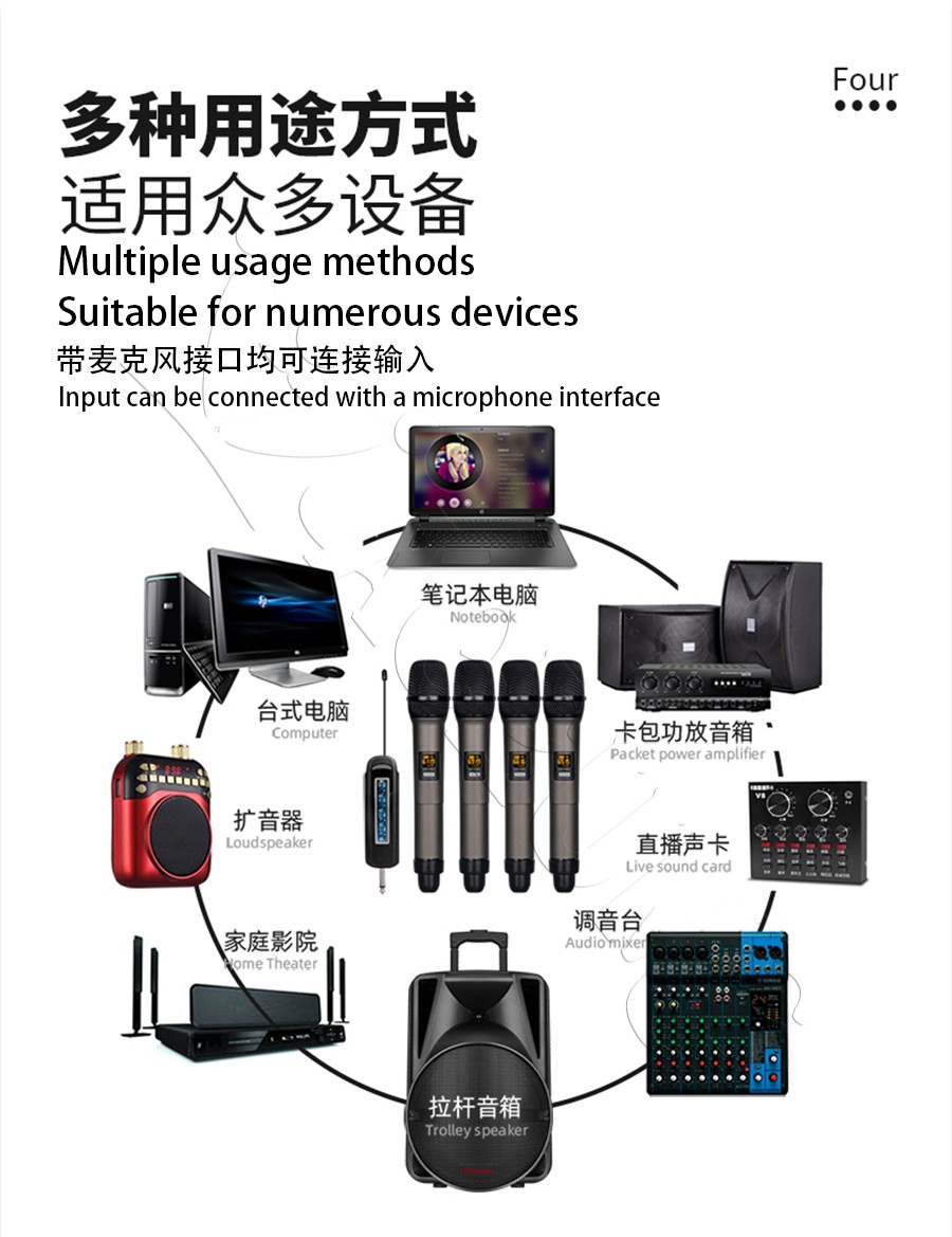 TSRINPLUSA400-12TB 188K 22" MIC INANDON Karaoke Player Machine 22" Touch Screen