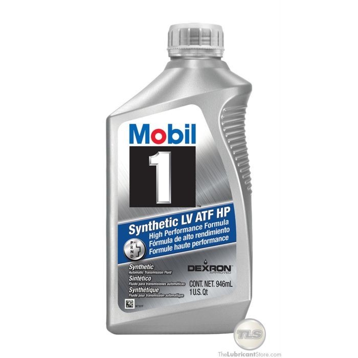 Mobil 1 Full Synthetic LV ATF HP, Case of 6 - 1 Quart Bottles | 124715