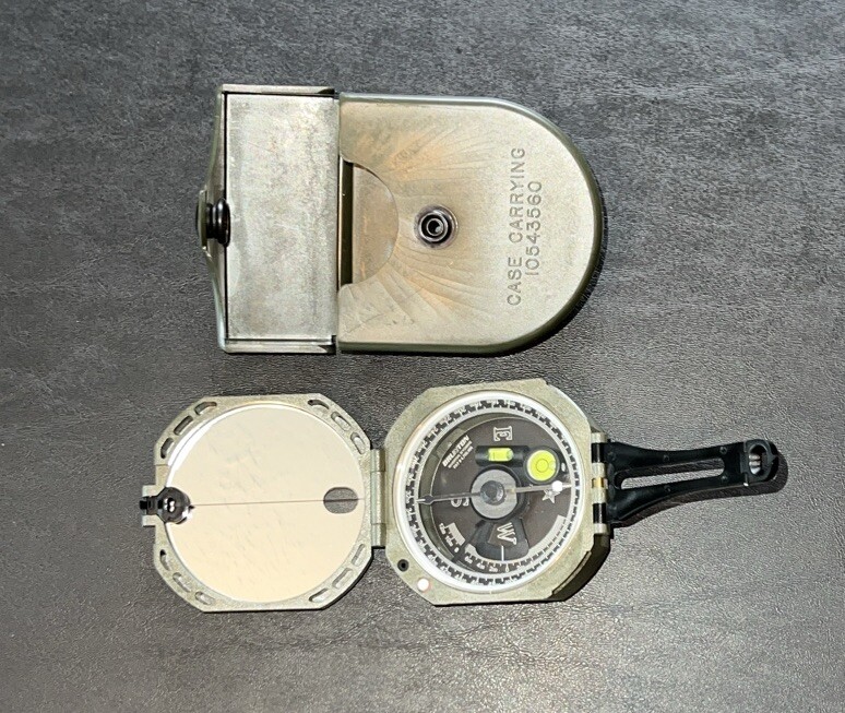 Brunton Compass M2 Military Outdoor Tactical Transit Model F-6050 NEW