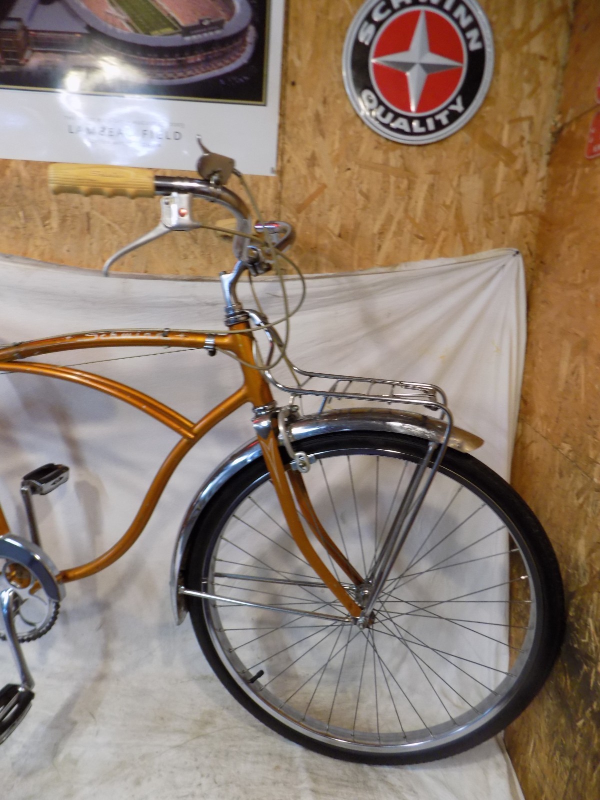 1965 SCHWINN CORVETTE II MENS 3-SPEED COPPERTONE CRUISER BIKE JAGUAR PANTHER S7!