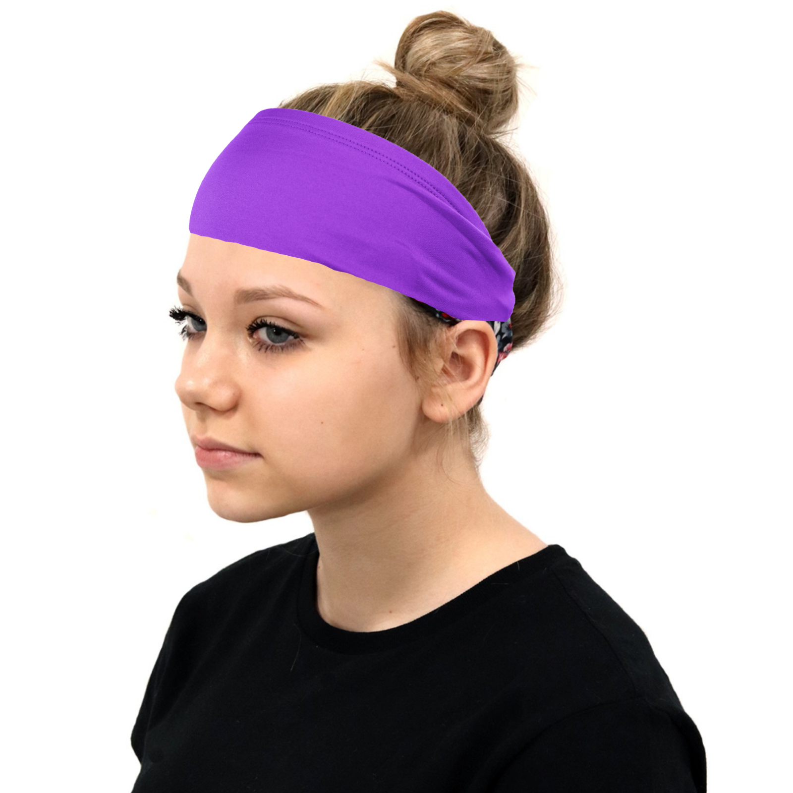 Sport Headband Men Women Head Sweatband Sweat Hair Band Gym Stretch Hair Wrap