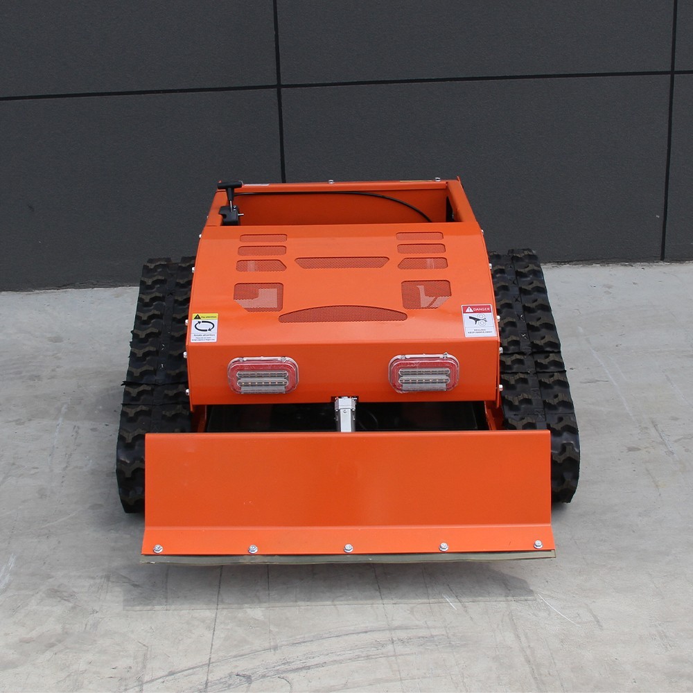 9HP Remote Lawn Mower with Snow Shovel Control Lawn Mower Electric Start EPA USA