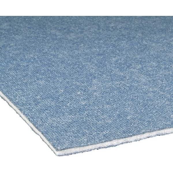 Pig Blu101 Sorbent Pad, 34 Gal, 15 In X 19 In, Universal, Blue, 100 Pk