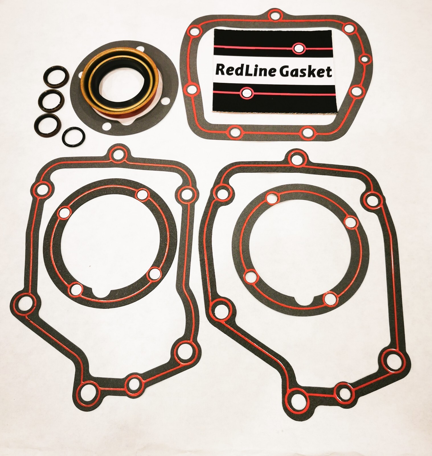 M20 M21 M22 Muncie Transmission Gasket and Seal  Kit HP 32 SPLINE W/ SEALANT