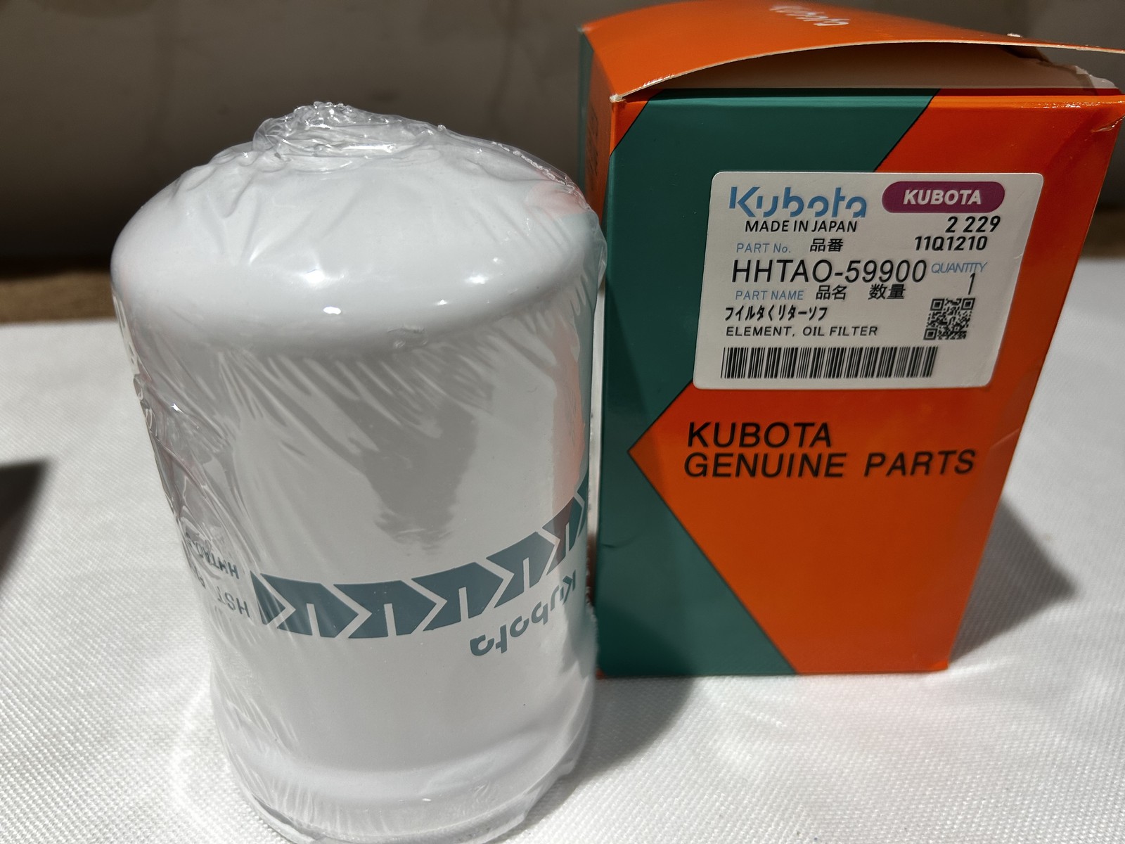 Genuine Complete Filter Service Kit for Kubota SVL97-2 Track Skid Steers