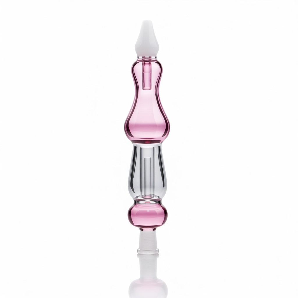 Spill-proof Glass Smoking Pipes 10mm quartz Kit Glass Water Pipe Calabash Style