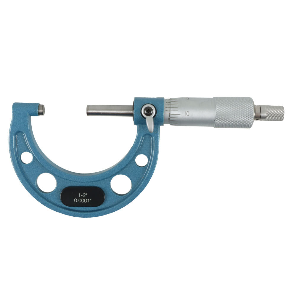 0-4"/0.0001" Outside Micrometer Set Premium Machinist Tool Precision Carbide Tip