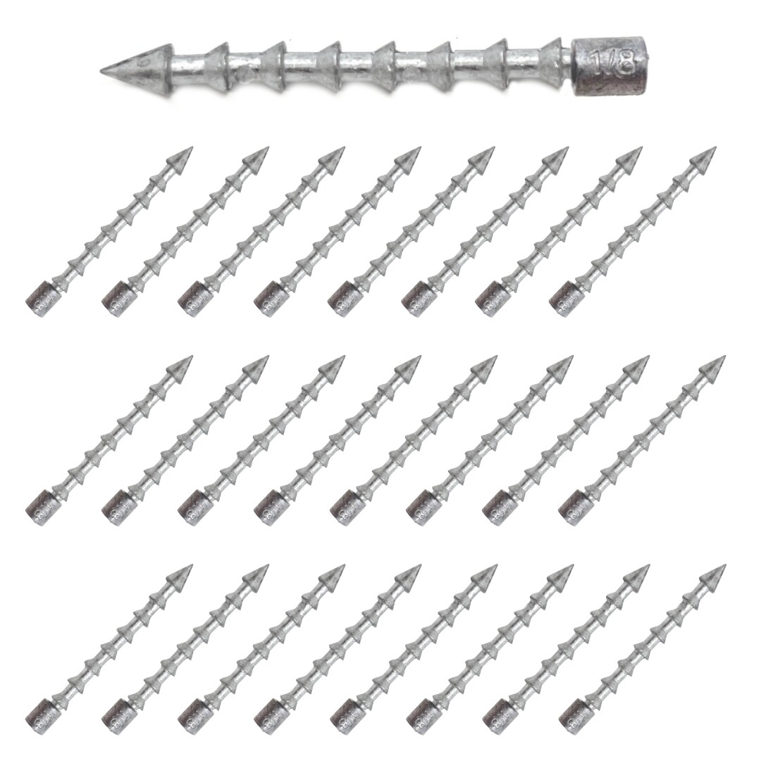 Reaction Tackle High Quality Lead Nail Weights/ Insert Sinkers in Various Sizes