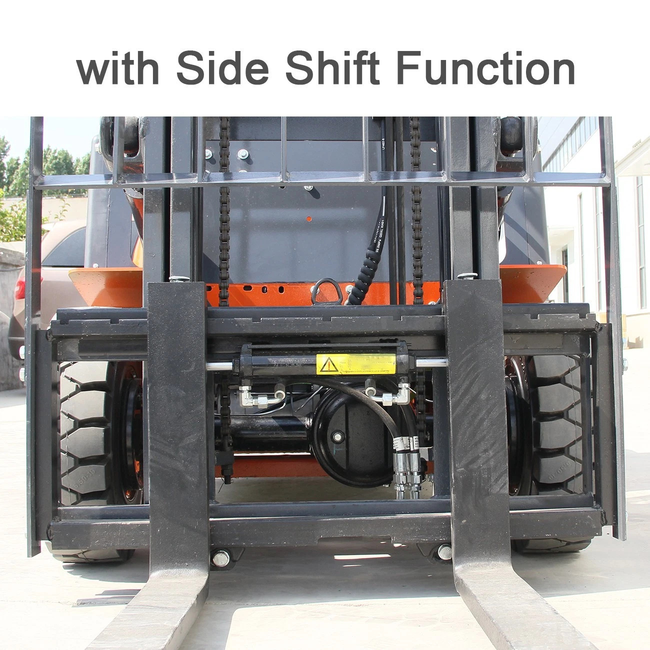 5500lbs Electric Forklift 60V 70Ah Side Shift with Charger Lifter Free Shipping