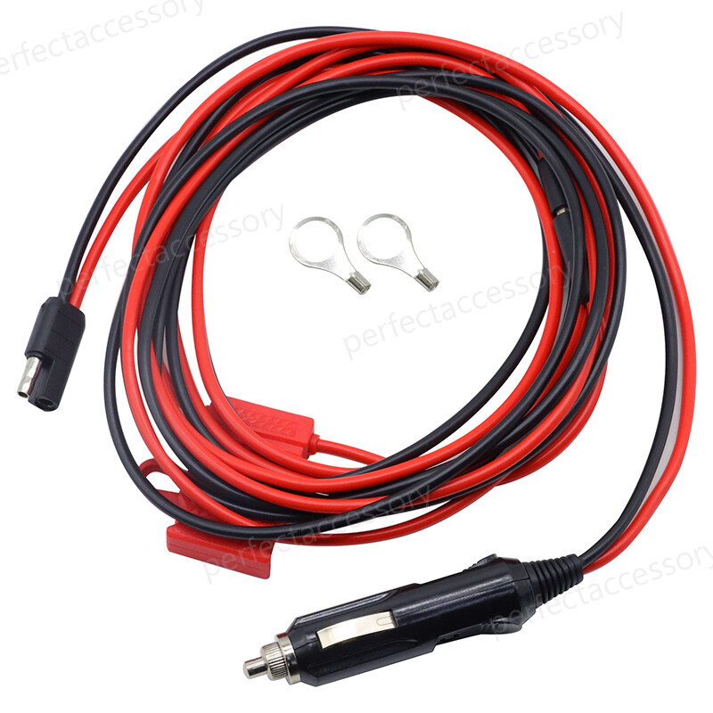 Cigarette Lighter Power Cable For Motorola PM400 PRO3100 PRO5100 PRO7100 Radio