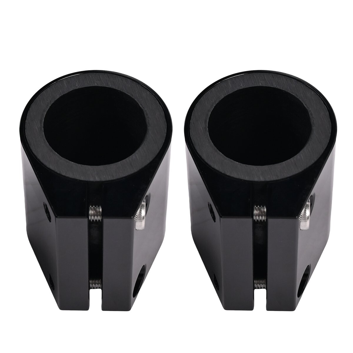 2x High Temp Exhaust Muffler Seal Clamps 1" For Yamaha Banshee 350 87-2006 Black