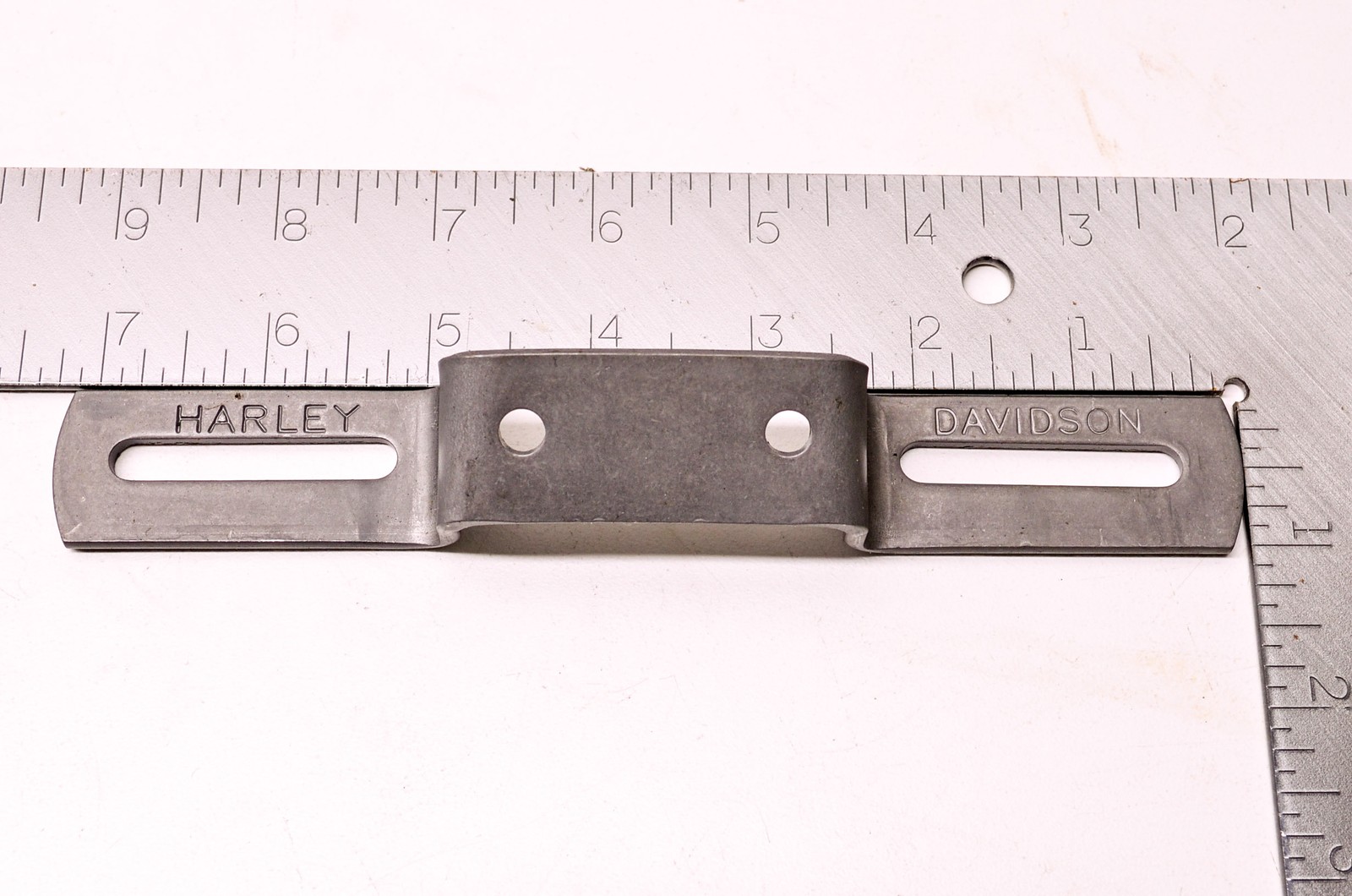 V-Twin Harley Davidson Hinged License Plate Bracket NOS