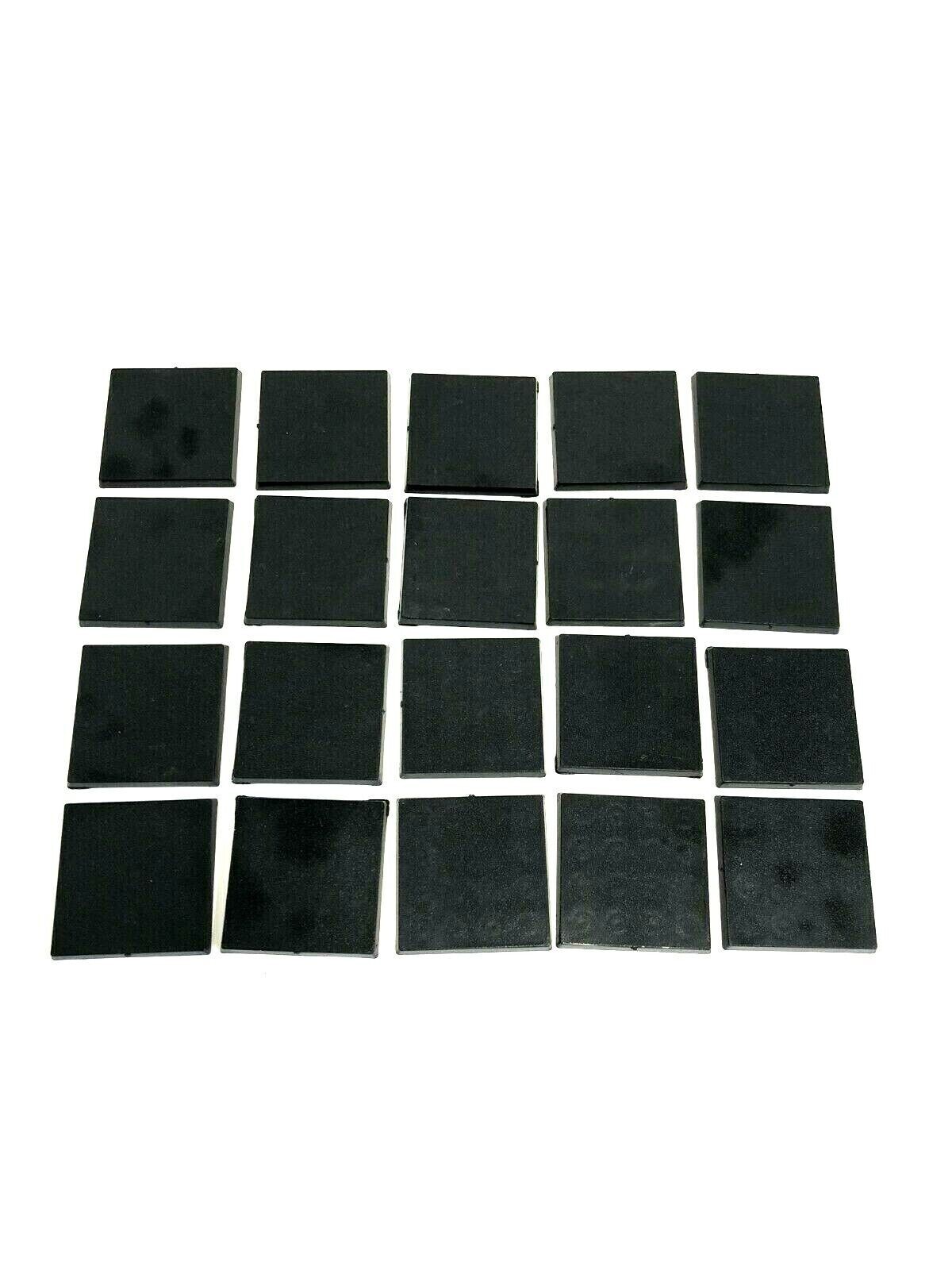 Lot of 20 - Warhammer Fantasy 40mm Square Bases Large Infantry Ogre Troll Swarm