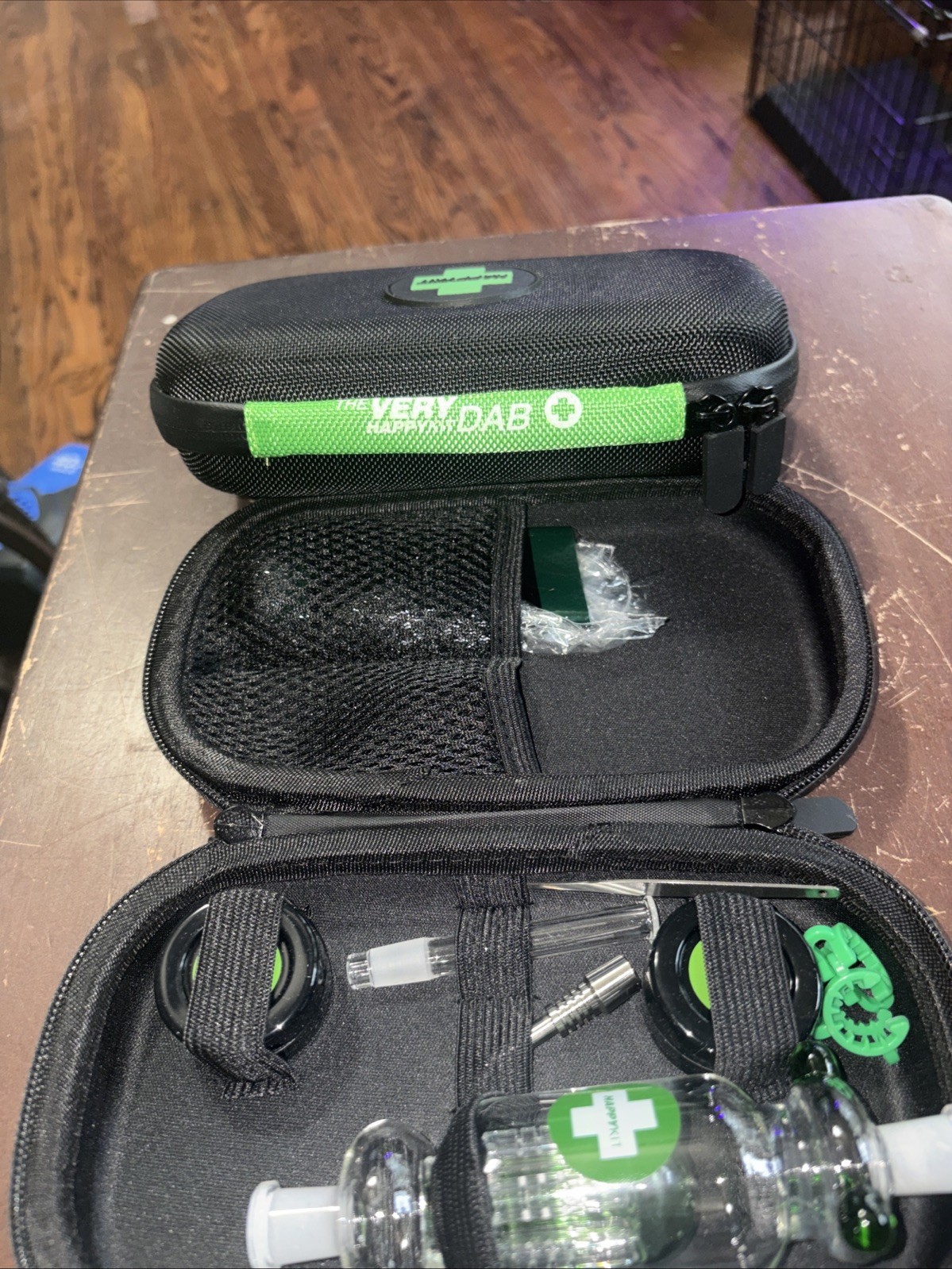 HAPPY DAB KIT GREEN & BLACK NEW WITHOUT TGS Free Shipping